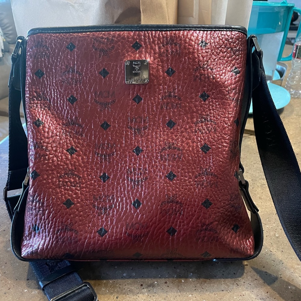 MCM Visetos messenger bag